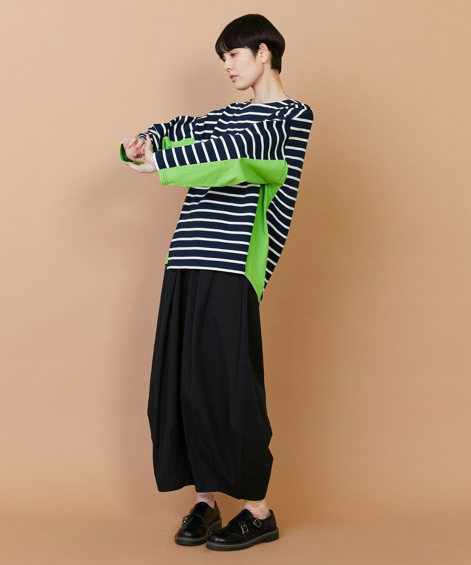 【FRAPBOIS】バスクボーダー カットソー 詳細画像 ピンク 18