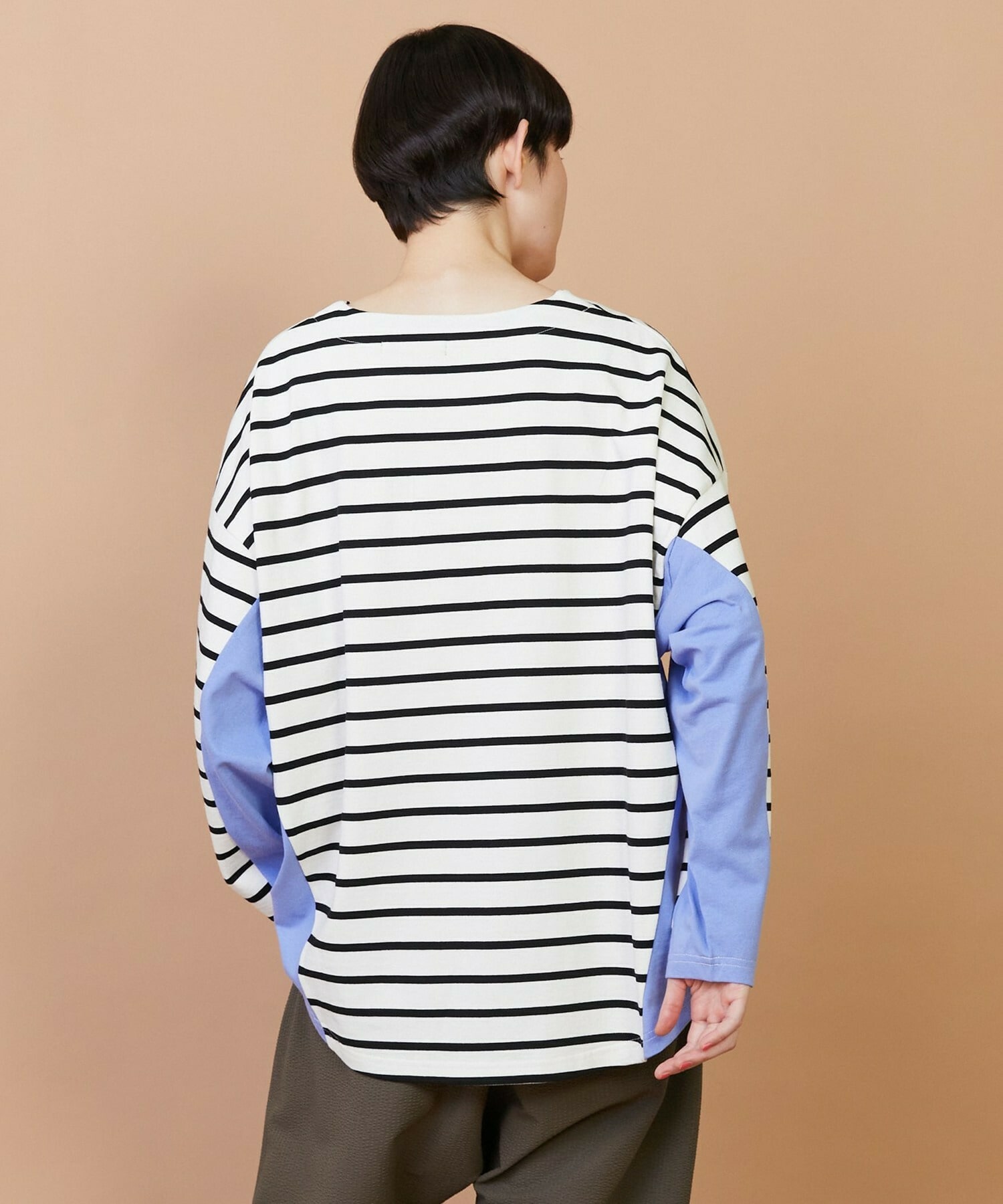 【FRAPBOIS】バスクボーダー カットソー 詳細画像 ピンク 2