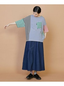 【FRAPBOIS】クワトロボーダー カットソー 詳細画像 ブラック 10