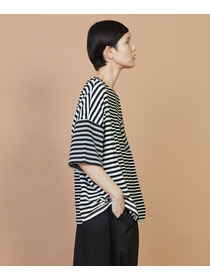 【FRAPBOIS】クワトロボーダー カットソー 詳細画像 ブラック 16