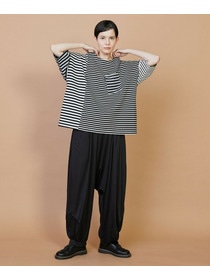 【FRAPBOIS】クワトロボーダー カットソー 詳細画像 ブラック 17