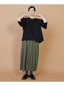 【FRAPBOIS】パネルギャザー カットソー 詳細画像 ブラック 11