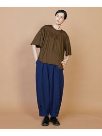 【FRAPBOIS】パネルギャザー カットソー 詳細画像 ブラック 5