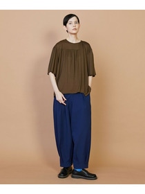 【FRAPBOIS】パネルギャザー カットソー 詳細画像 ブラック 7