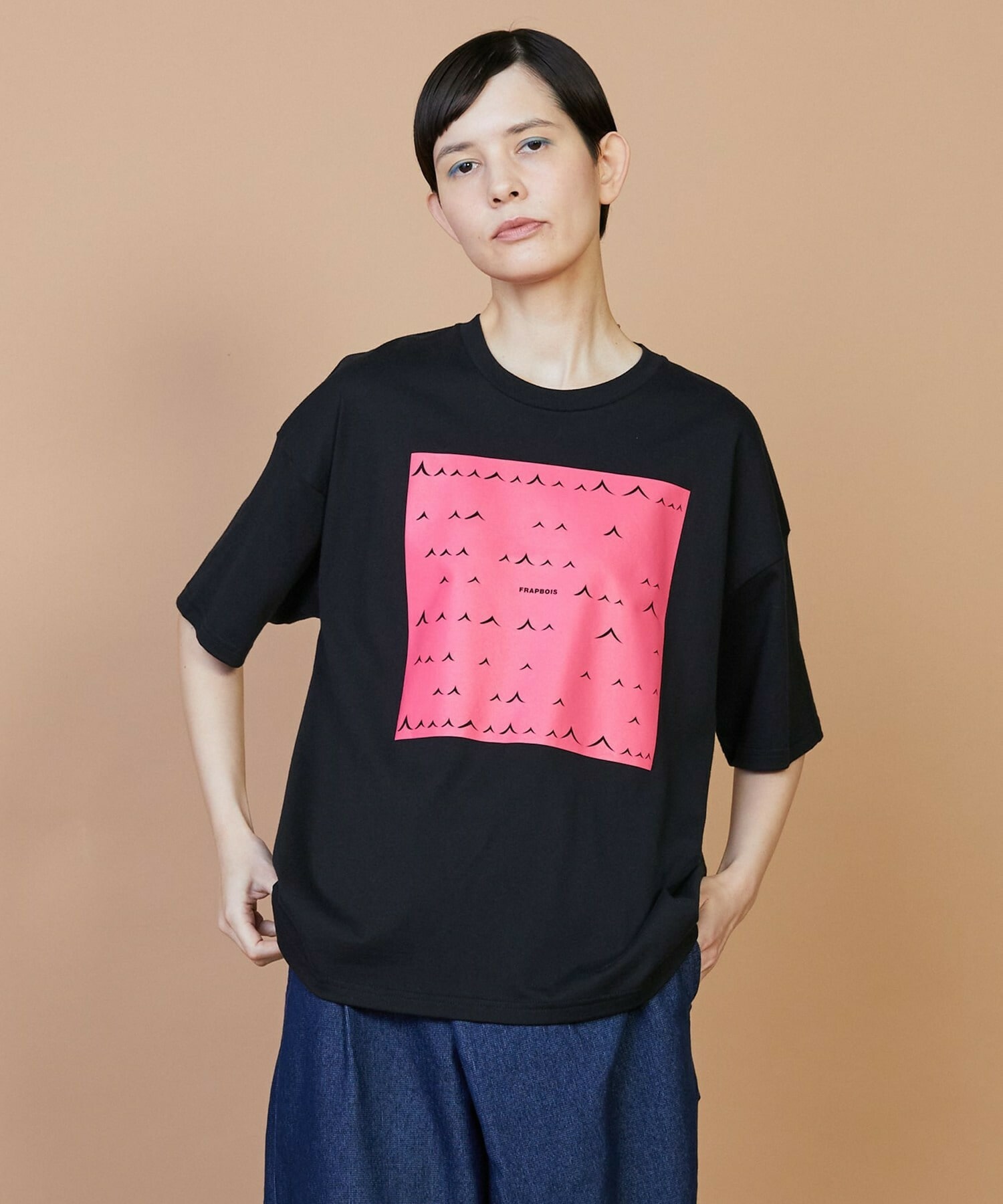 【FRAPBOIS】テイストマリンT 詳細画像 ブラック 1