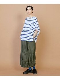 【FRAPBOIS】サークルボーダー カットソー 詳細画像 ブラック 12