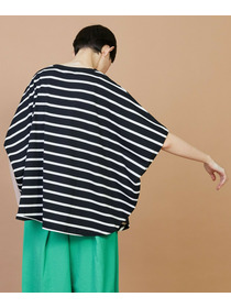 【FRAPBOIS】サークルボーダー カットソー 詳細画像 ブラック 15