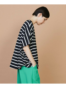 【FRAPBOIS】サークルボーダー カットソー 詳細画像 ブラック 16