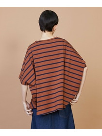 【FRAPBOIS】サークルボーダー カットソー 詳細画像 ブラック 2