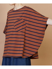 【FRAPBOIS】サークルボーダー カットソー 詳細画像 ブラック 3