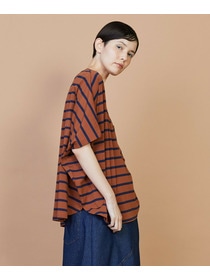 【FRAPBOIS】サークルボーダー カットソー 詳細画像 ブラック 4