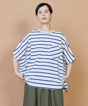 【FRAPBOIS】サークルボーダー カットソー 詳細画像 ホワイト 1