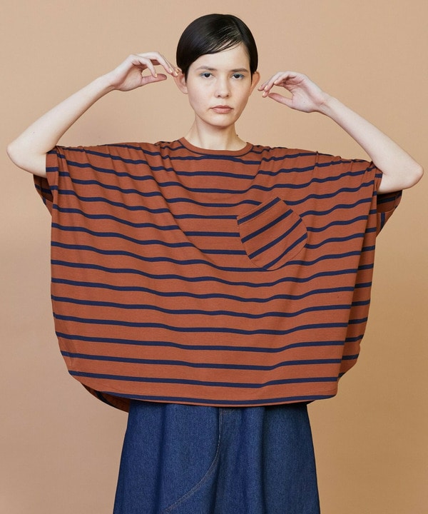 【FRAPBOIS】サークルボーダー カットソー