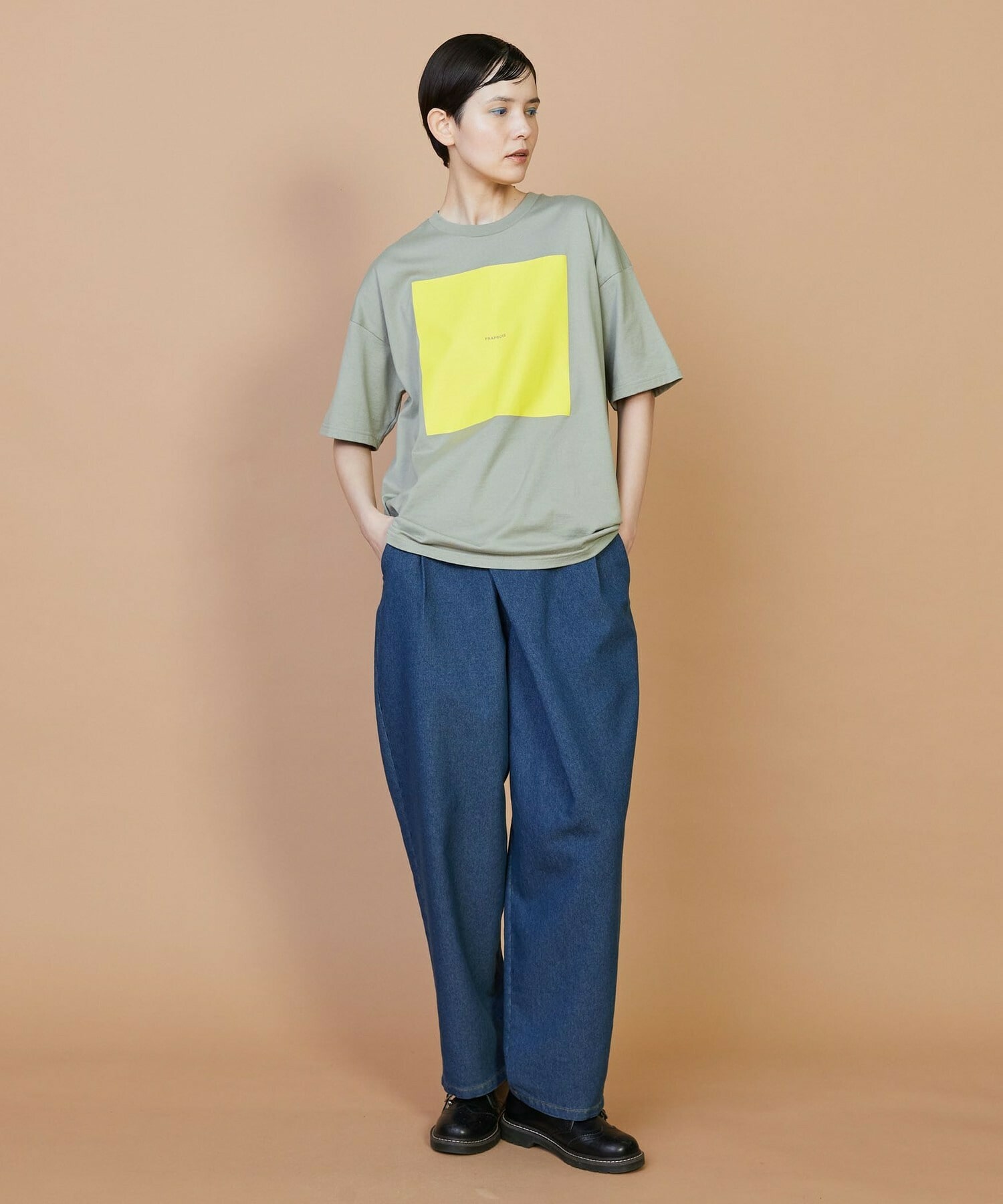 【FRAPBOIS】テイストT 詳細画像 チャコールグレー 15