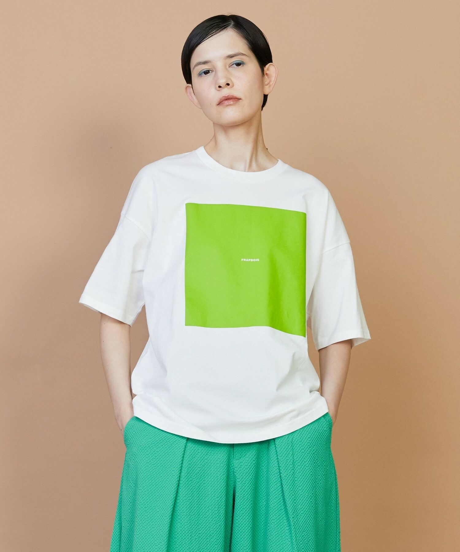 【FRAPBOIS】テイストT 詳細画像 ホワイト 1