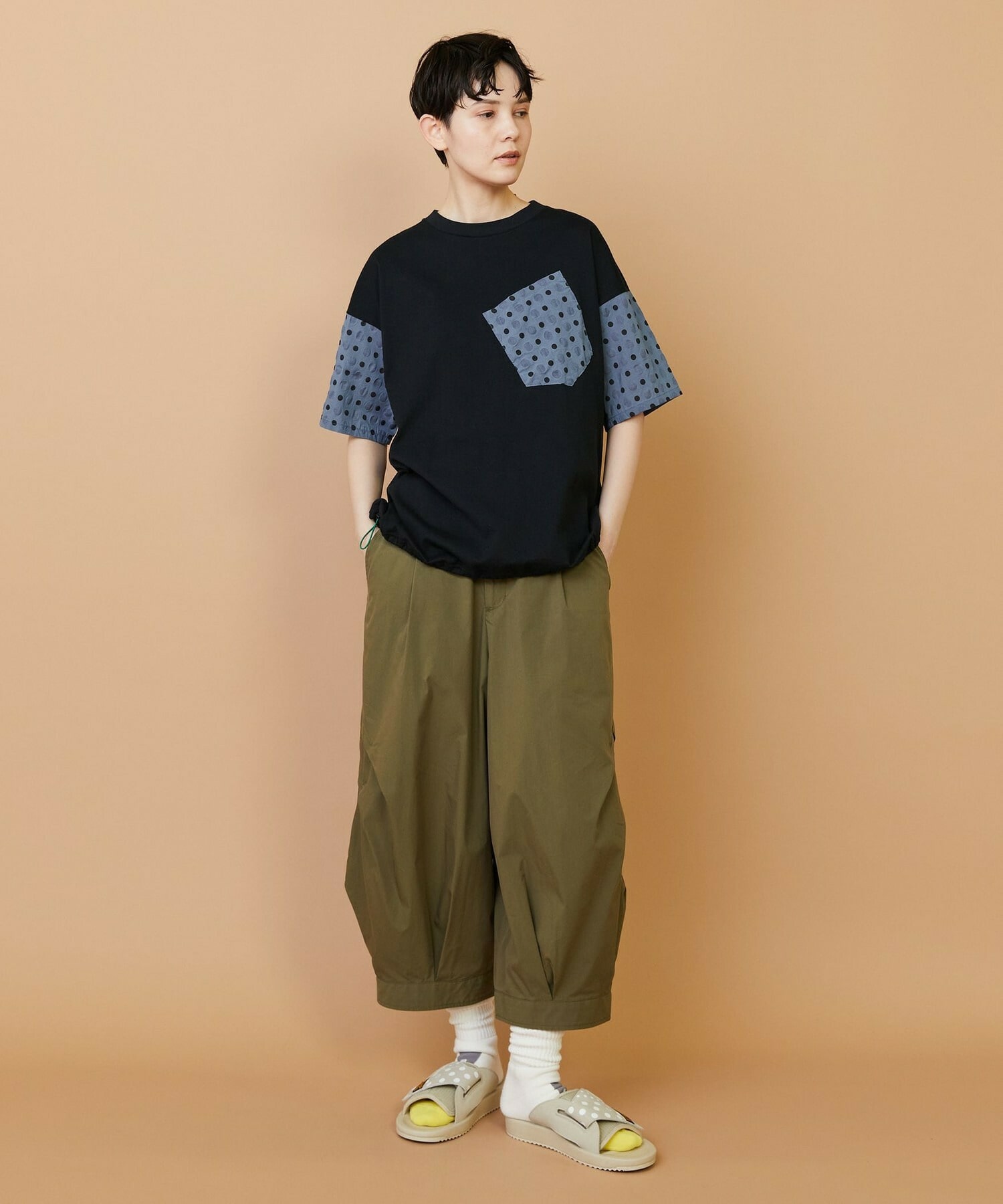 【FRAPBOIS】エンボスドットT 詳細画像 グレー 12