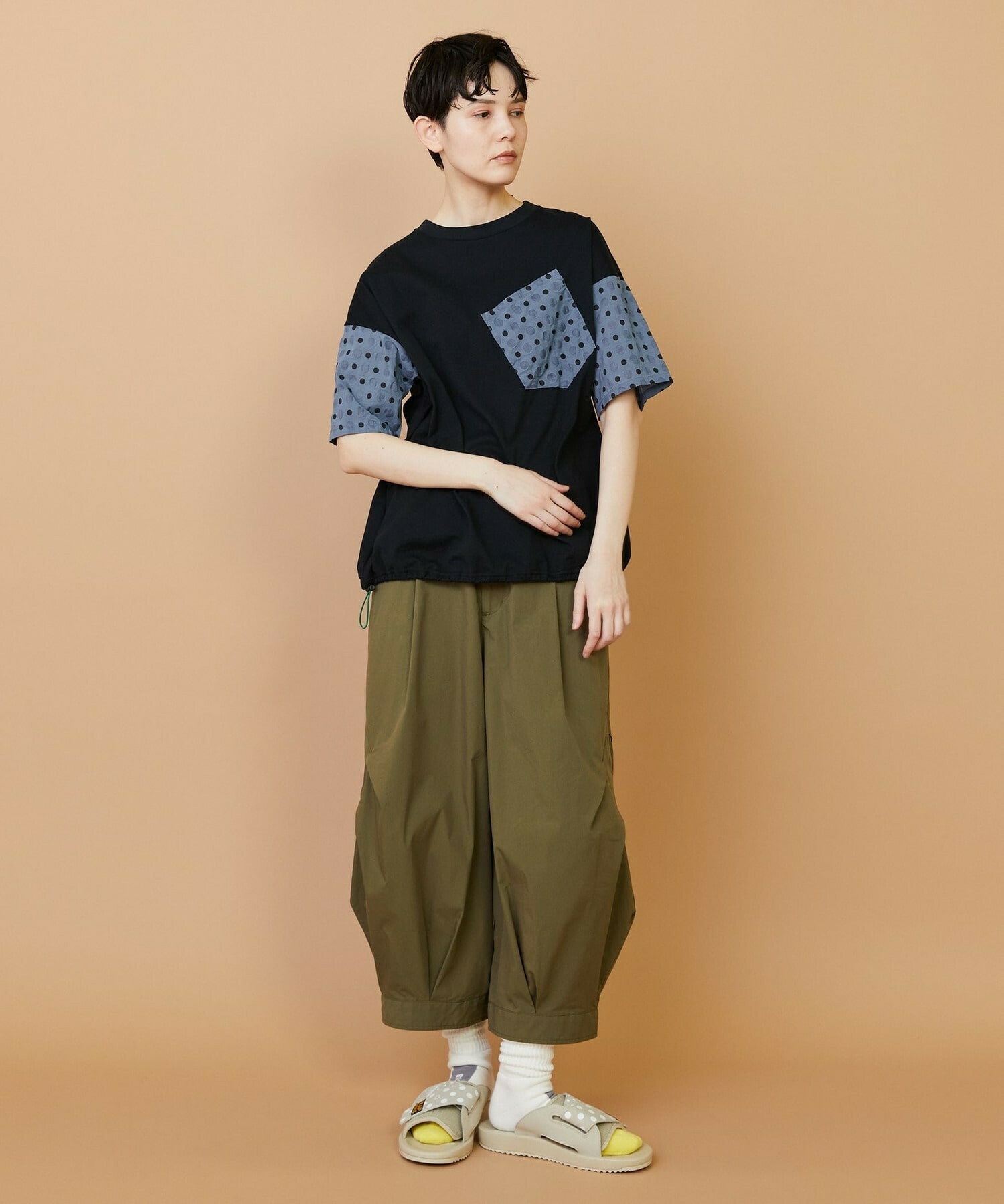 【FRAPBOIS】エンボスドットT 詳細画像 グレー 15