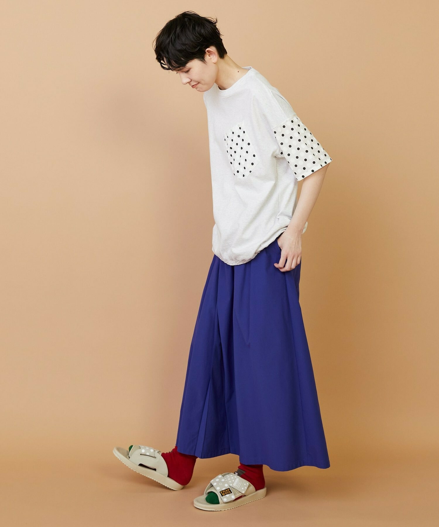 【FRAPBOIS】エンボスドットT 詳細画像 グレー 7