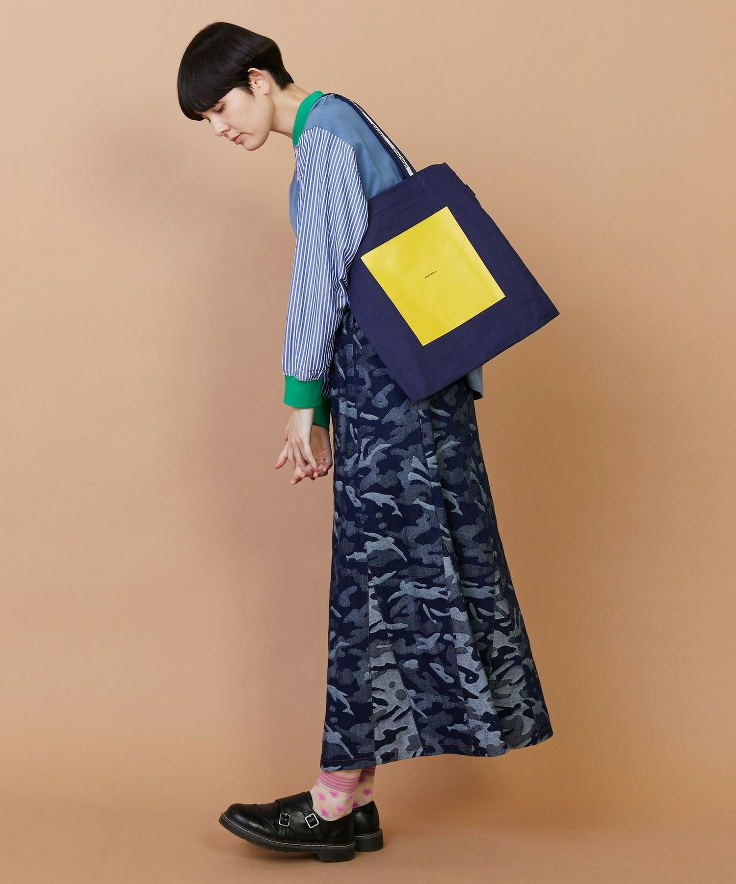 【FRAPBOIS】ロゴトート 詳細画像 ネイビー 10