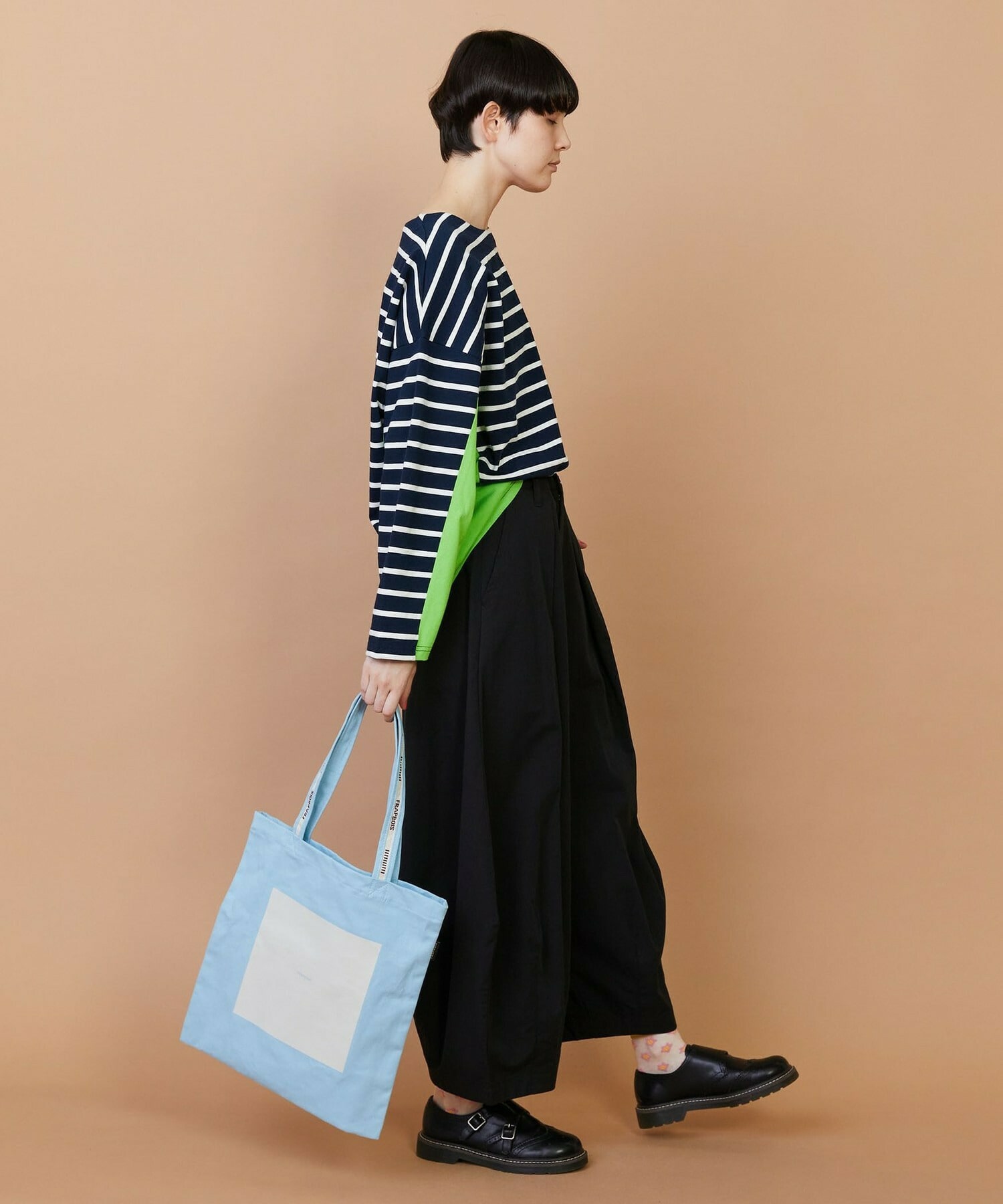 【FRAPBOIS】ロゴトート 詳細画像 ネイビー 2