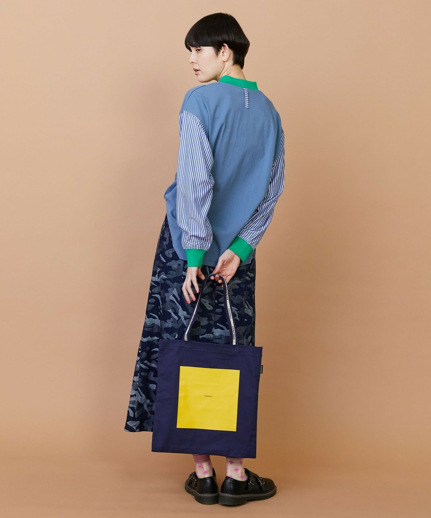 【FRAPBOIS】ロゴトート 詳細画像 ネイビー 9