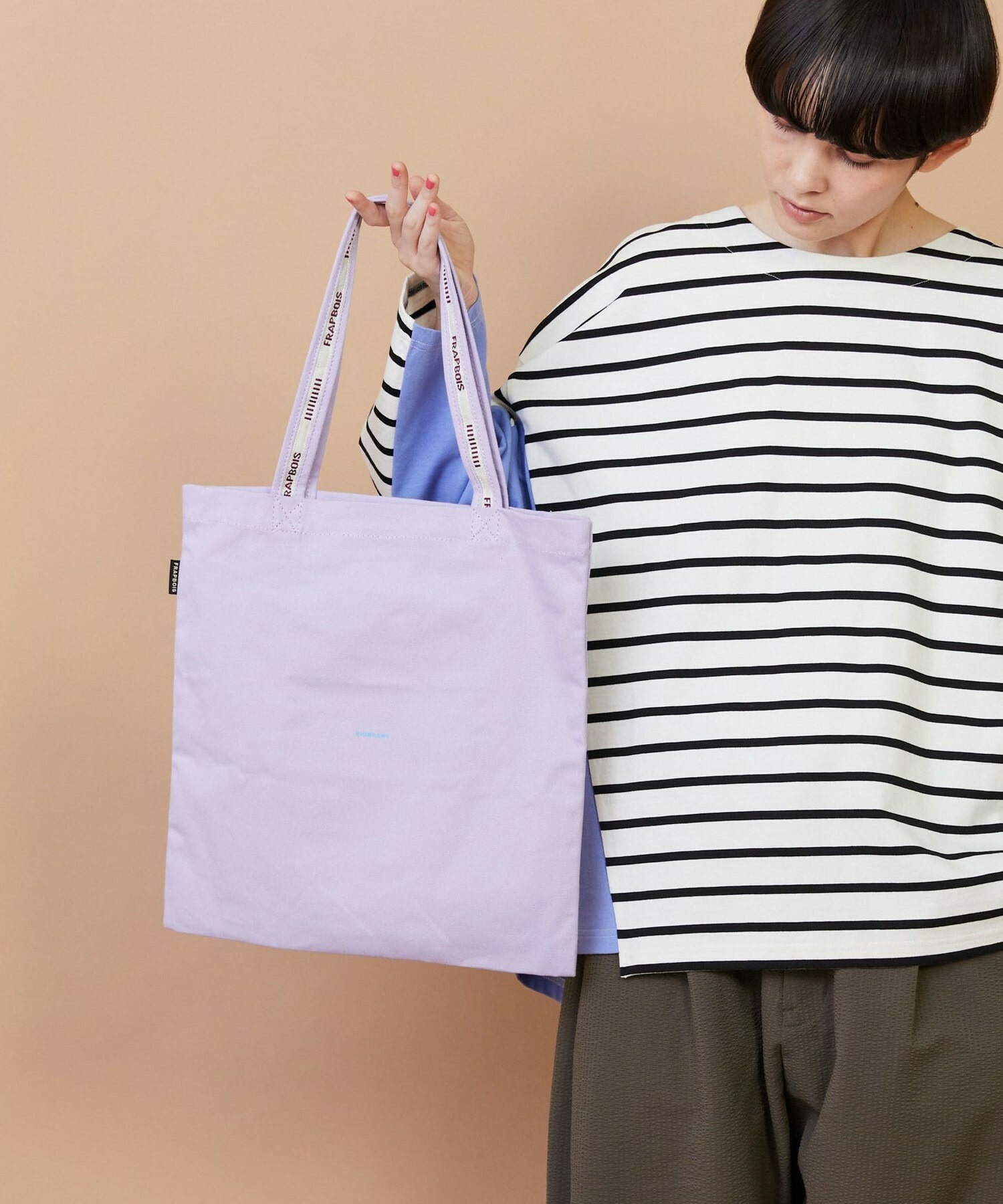 【FRAPBOIS】ロゴトート 詳細画像 パープル 1
