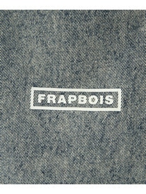 【FRAPBOIS】デニムロゴBAG 詳細画像 ブルー 5