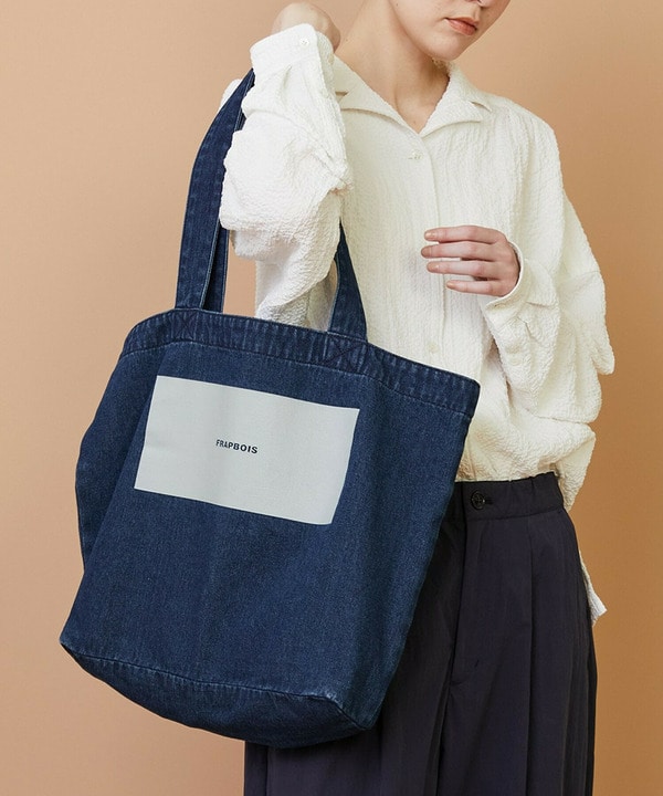 デニムロゴBAG 詳細画像 ブルー 1