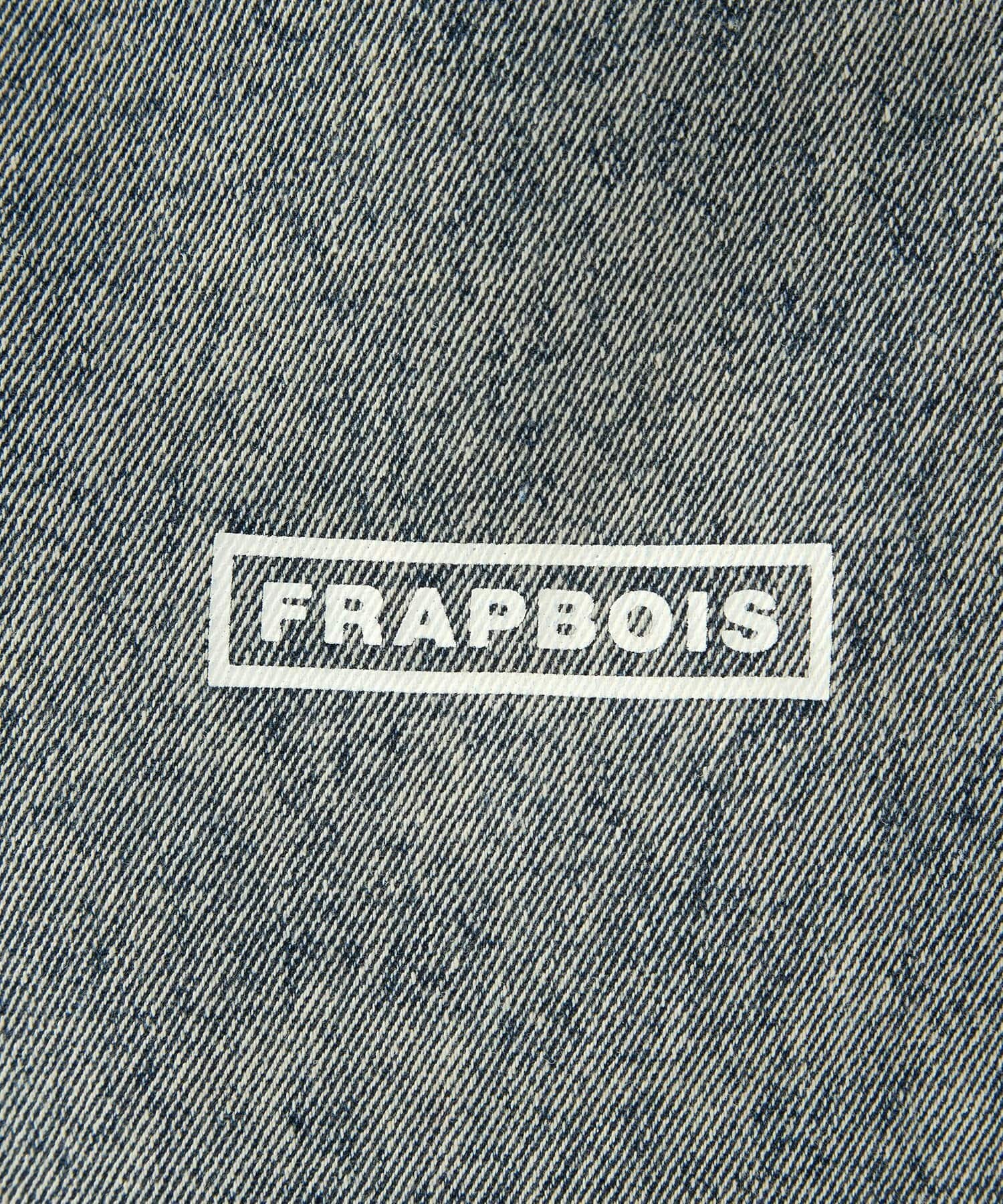 【FRAPBOIS】デニムロゴBAG 詳細画像 ブルー 5