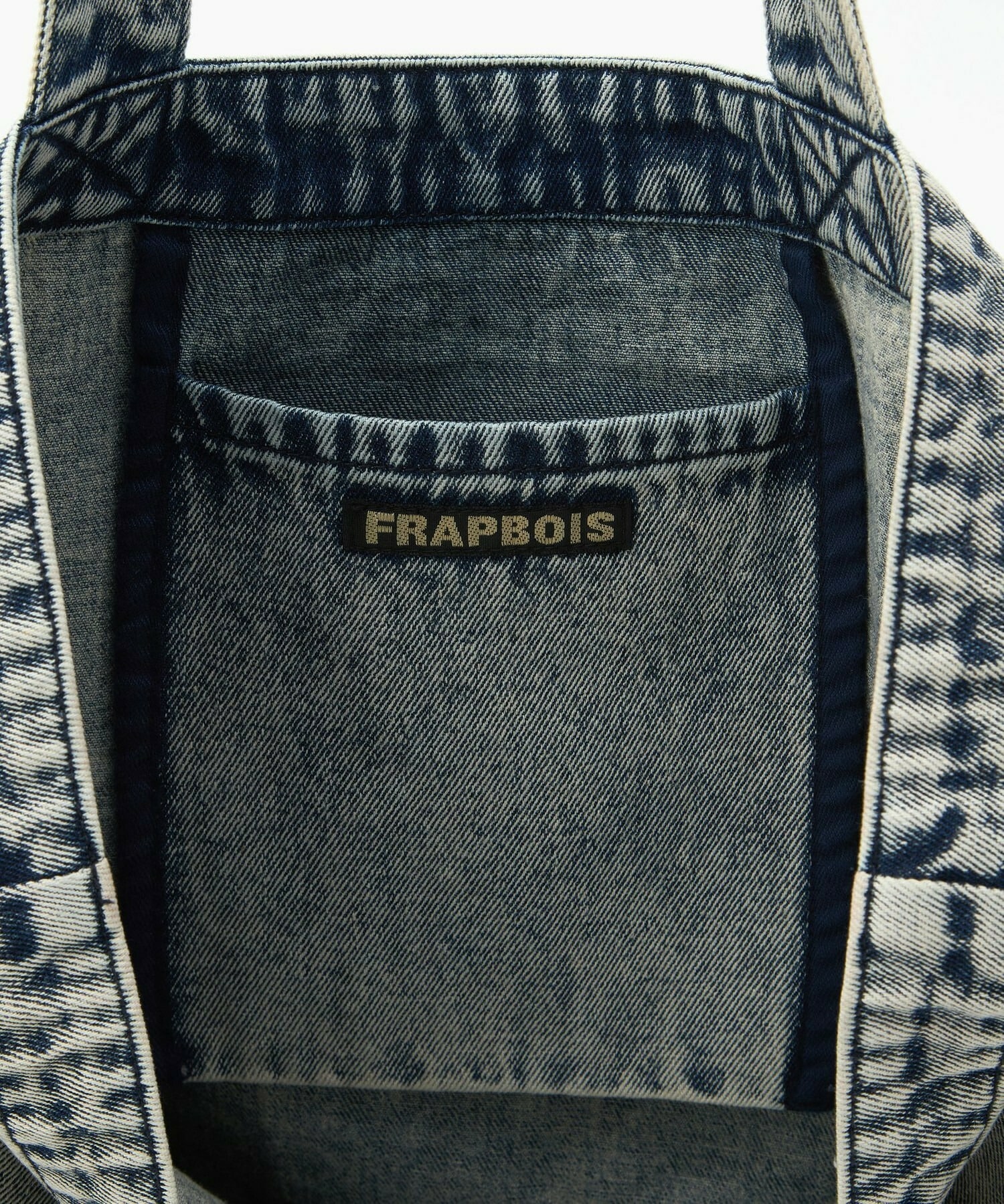 【FRAPBOIS】デニムロゴBAG 詳細画像 ブルー 7