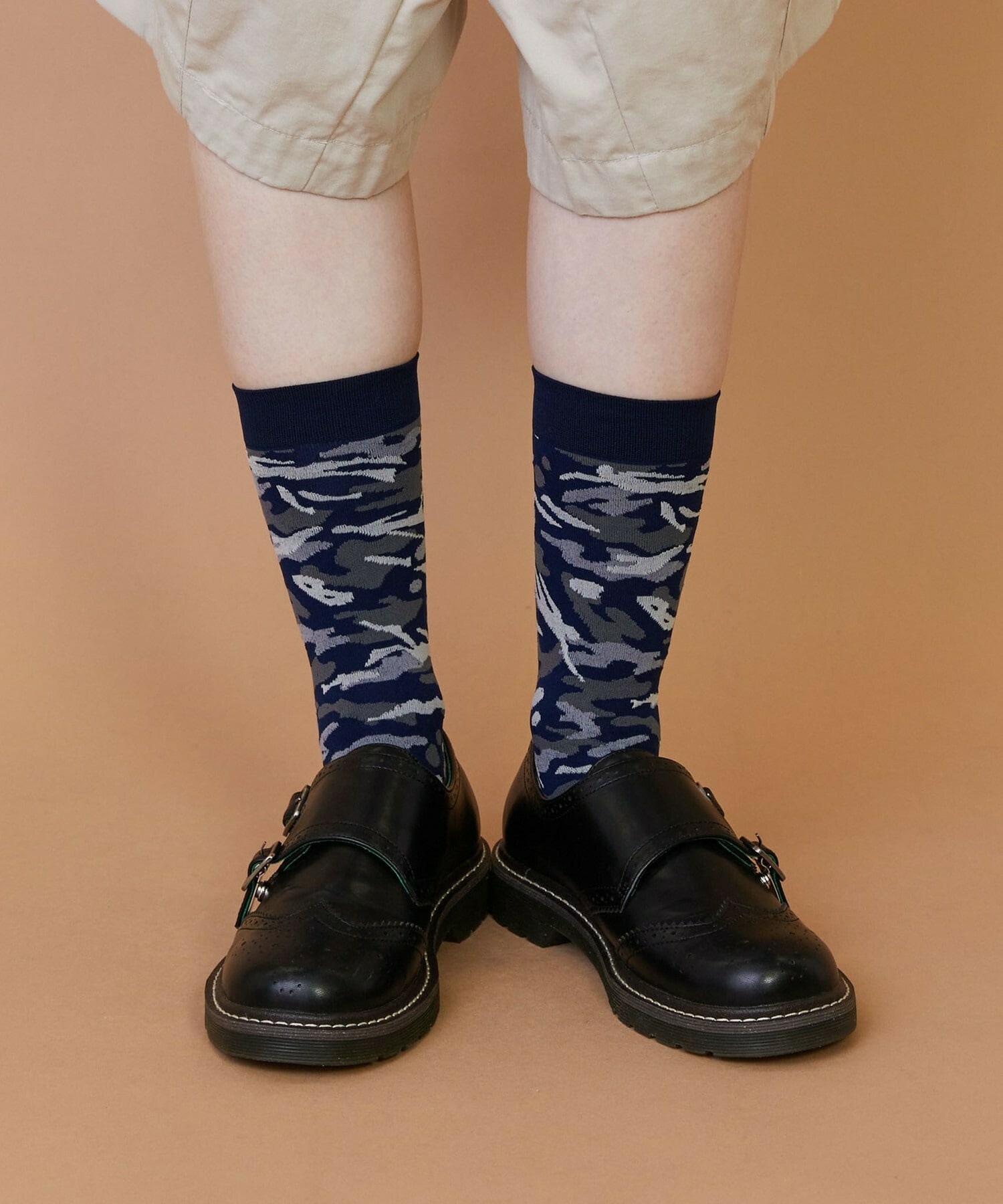 【FRAPBOIS】プラージュソックス 詳細画像 ネイビー 1