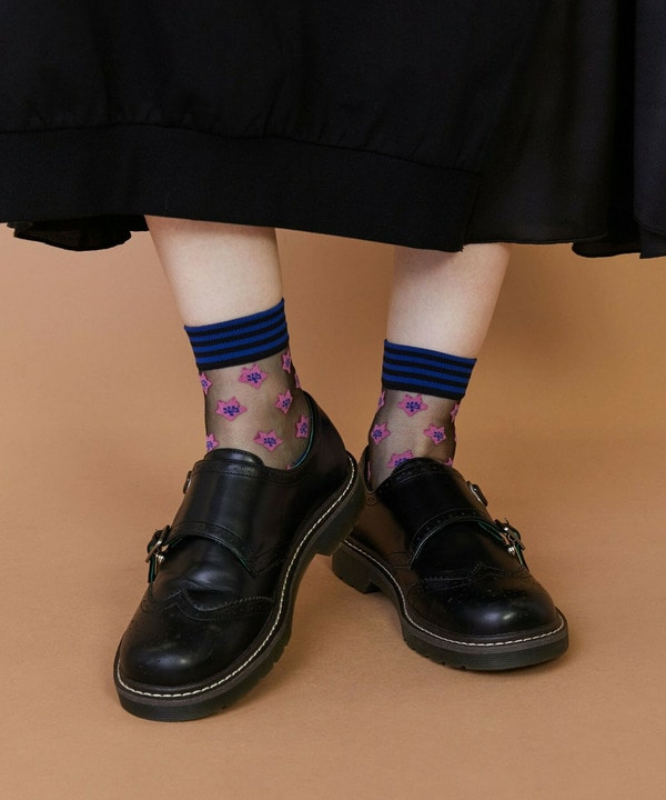 スルーサクラソックス 詳細画像 ネイビー 1