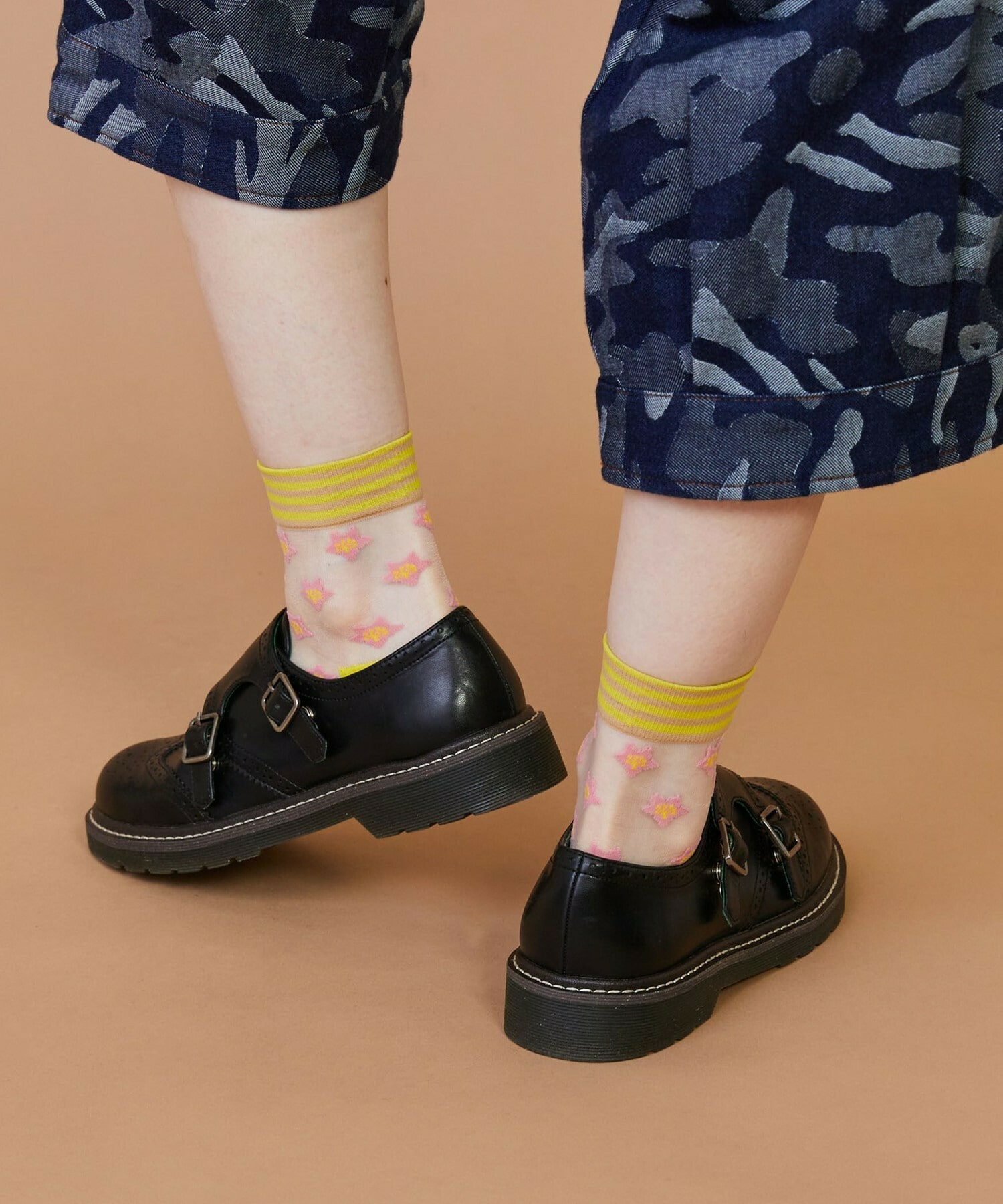 【FRAPBOIS】スルーサクラソックス 詳細画像 ネイビー 2