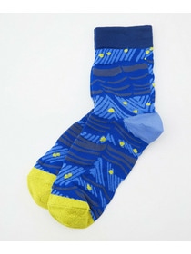 【FRAPBOIS】サンディーウェーブソックス 詳細画像 ブラック 1