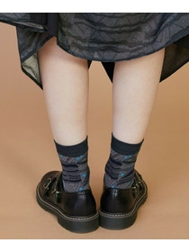 【FRAPBOIS】サンディーウェーブソックス 詳細画像 ブラック 10