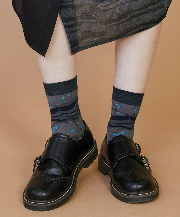 サンディーウェーブソックス 詳細画像 ブラック 1