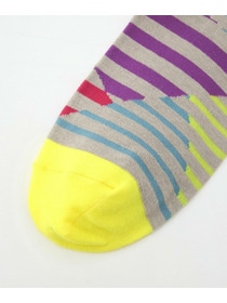 【FRAPBOIS】クワトロボーダーソックス 詳細画像 ブラック 3