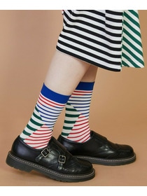 【FRAPBOIS】クワトロボーダーソックス 詳細画像 ブラック 8