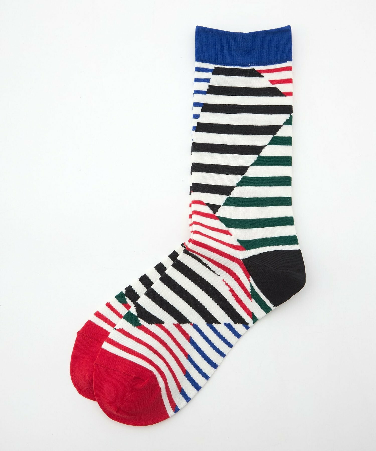 【FRAPBOIS】クワトロボーダーソックス 詳細画像 ブラック 5