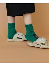 【FRAPBOIS】ロゴリブソックス 詳細画像 グリーン 10