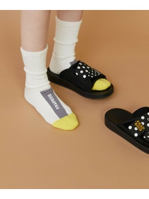 【FRAPBOIS】ロゴリブソックス 詳細画像 グリーン 3