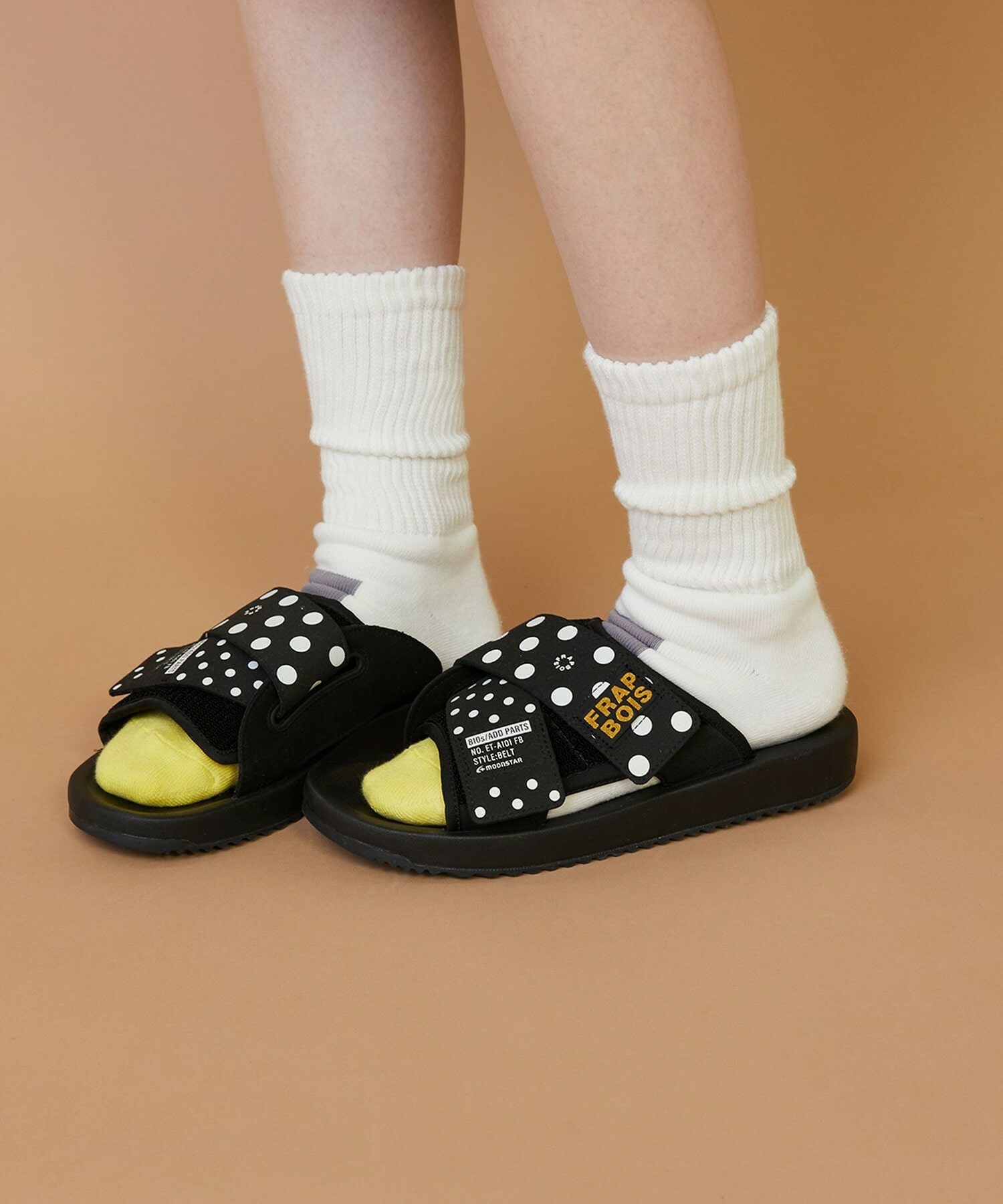 【FRAPBOIS】ロゴリブソックス 詳細画像 グリーン 1