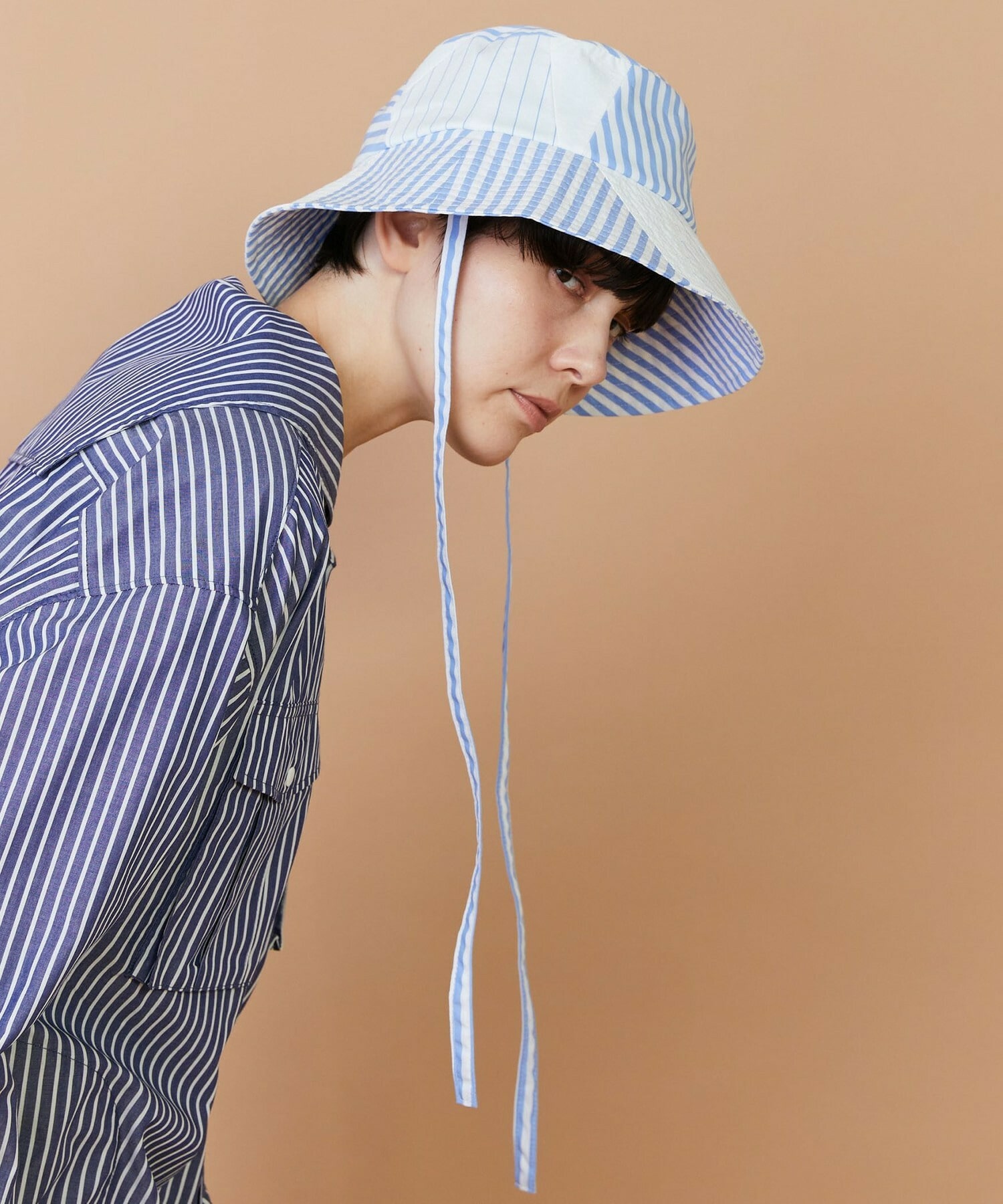 【FRAPBOIS】ストライハット 詳細画像 ブラック 1