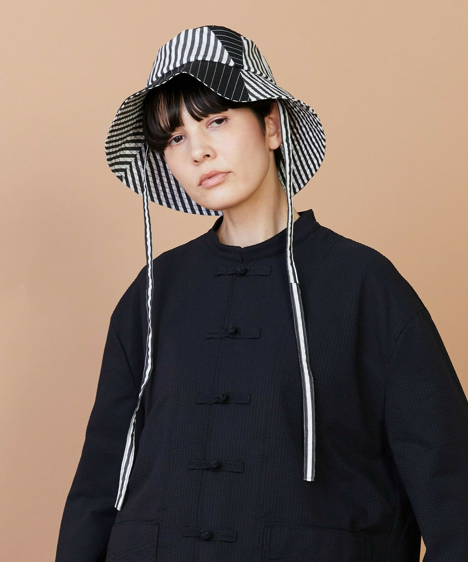 【FRAPBOIS】ストライハット 詳細画像 ブラック 4