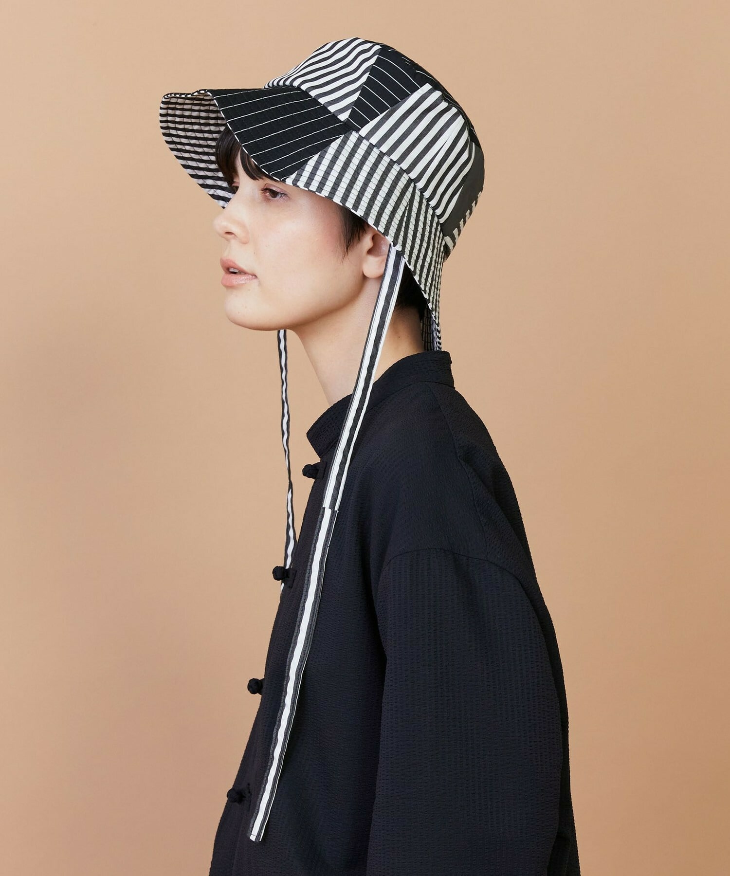 【FRAPBOIS】ストライハット 詳細画像 ブラック 5