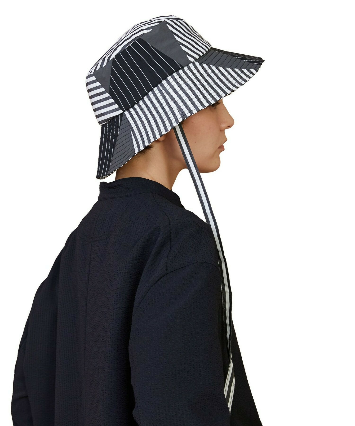 【FRAPBOIS】ストライハット 詳細画像 ブラック 7