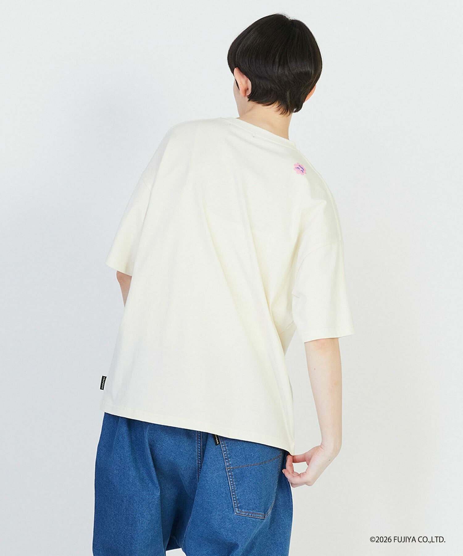 【FRAPBOIS】ミルキー ボックスＴシャツ 詳細画像 ブラック 1
