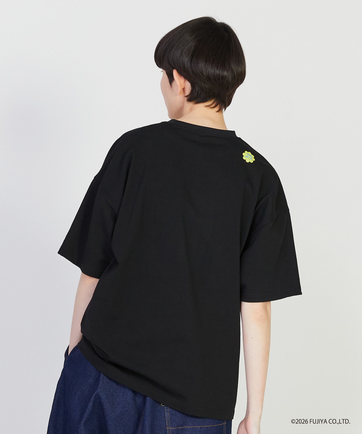 【FRAPBOIS】ミルキー ボックスＴシャツ 詳細画像 ブラック 13