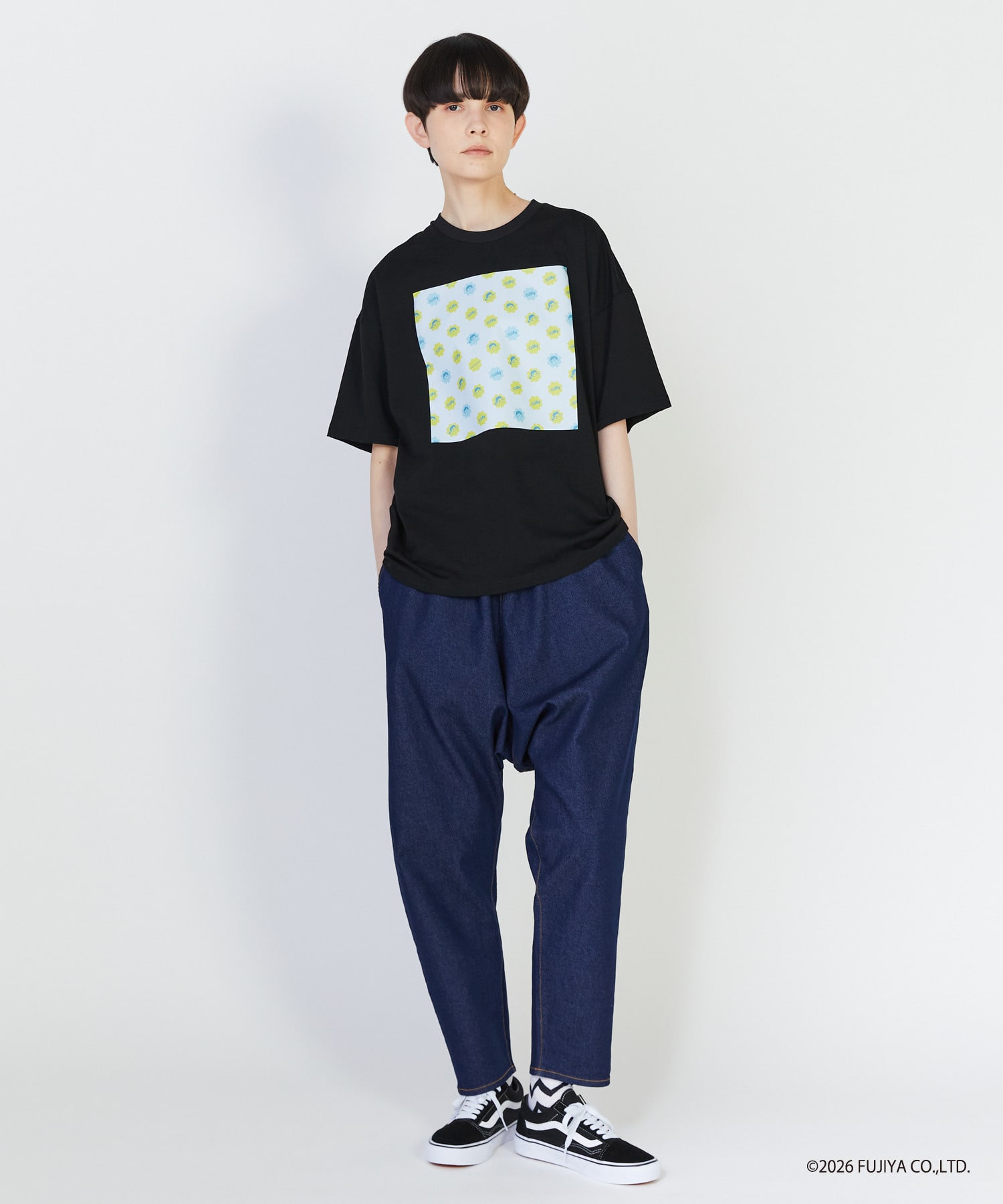 【FRAPBOIS】ミルキー ボックスＴシャツ 詳細画像 ブラック 16