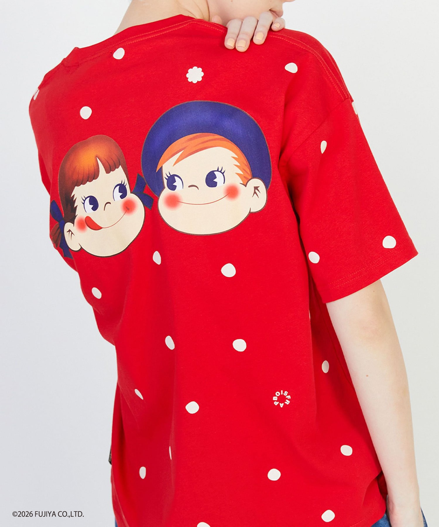 【FRAPBOIS】ミルキードットＴシャツ 詳細画像 ブラック 16